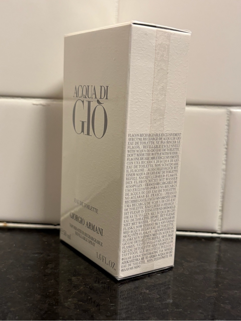 Georgio Armani - Acqua Di Gìo EDT for Men (50mL/1.6fl.oz) Refillable - Picture 6 of 16